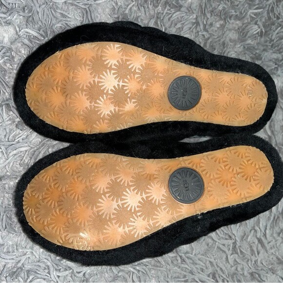 UGG Black Cozy Slippers Womens 6 - Picture 4 of 5
